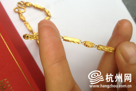 竹节款式惹来黄金项链不少麻烦事(图)+-+杭网