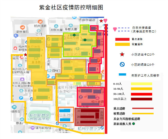 疫情防控再出新招小营街道给每个社区画了一张防疫地图精确到每条小路