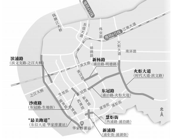 滨江管控区地图最新图片