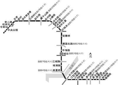 5号线2019年通车 今起长河路部分车道两年内封闭